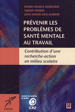 Télécharger le livre :  Prévenir les problèmes de santé mentale au travail