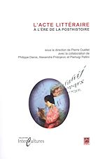 Download this eBook L'acte littéraire à l'ère de la posthistoire