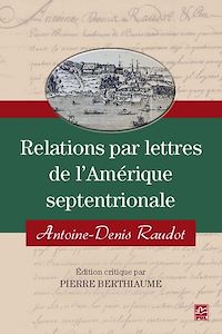 Téléchargez le livre :  Relations par lettres de l'Amérique septentrionale