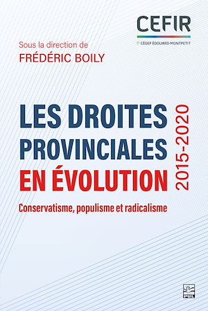 Téléchargez le livre :  Les droites provinciales en évolution (2015-2020)