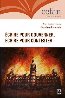 Télécharger le livre :  Écrire pour gouverner, écrire pour contester