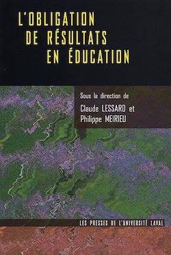 Télécharger le livre :  L'obligation de résultats en éducation