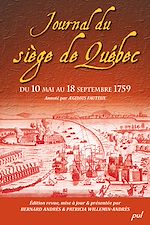 Download this eBook Journal du siège de Québec