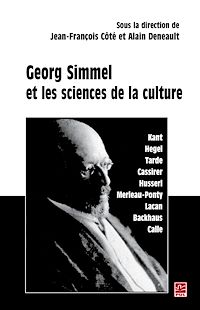 Téléchargez le livre :  Georg Simmel et les sciences de culture