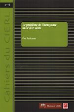 Télécharger le livre :  Le problème de l'incroyance au XVIIIe siècle