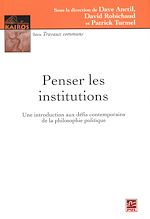 Télécharger le livre :  Penser les institutions