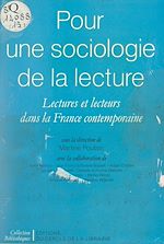 Télécharger le livre :  Pour une sociologie de la lecture