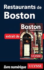Télécharger le livre :  Restaurants de Boston