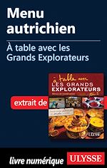 Télécharger le livre :  Menu autrichien - A table avec les Grands Explorateurs