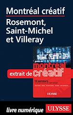 Download this eBook Montréal créatif - Rosemont, Saint-Michel et Villeray