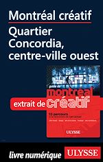 Download this eBook Montréal créatif - Quartier Concordia, Centre-ville Ouest