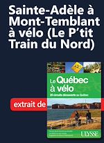 Download this eBook Sainte-Adèle à Mont-Tremblant à vélo (Le P'tit Train du Nord)