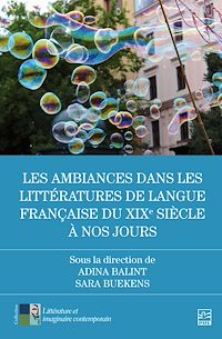 Téléchargez le livre :  Les ambiances dans les littératures de langue française du XIXe siècle à nos jours