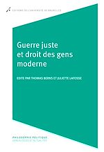 Télécharger le livre :  Guerre juste et droit des gens moderne