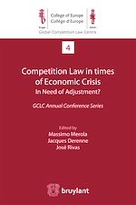 Download this eBook Competition Law in times of Economic Crisis : in Need of Adjustment ?