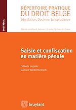 Download this eBook Saisie et confiscation en matière pénale