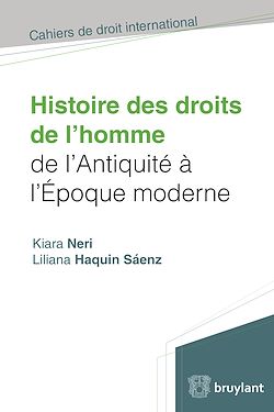 Télécharger le livre :  Histoire des droits de l'homme de l'antiquité à l'époque moderne