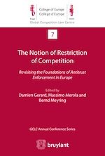 Download this eBook The Notion of Restriction of Competition