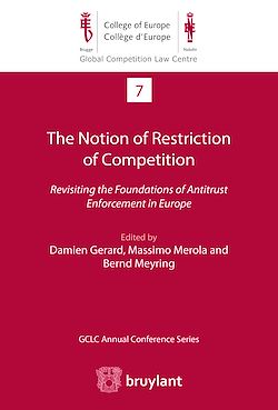 Télécharger le livre :  The Notion of Restriction of Competition