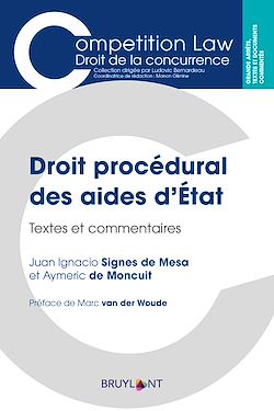 Télécharger le livre :  Droit procédural des aides d'État