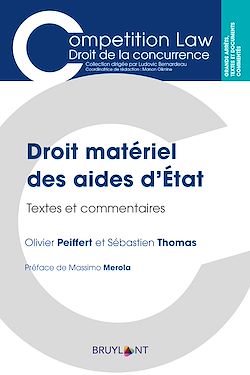 Télécharger le livre :  Droit matériel des aides d'État
