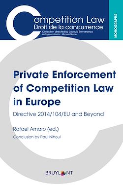 Télécharger le livre :  Private Enforcement of Competition Law in Europe