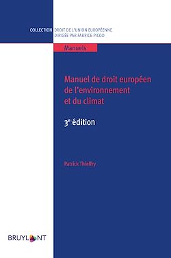 Télécharger le livre :  Manuel de droit européen de l'environnement et du climat