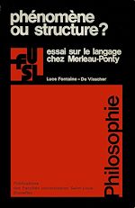 Télécharger le livre :  Phénomène ou structure ?