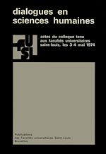Télécharger le livre :  Dialogues en sciences humaines