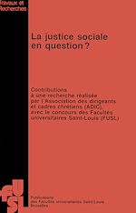 Télécharger le livre :  La justice sociale en question ?