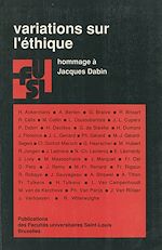 Télécharger le livre :  Variations sur l'éthique