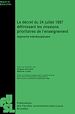 Télécharger le livre :  Le décret du 24 juillet 1997 définissant les missions prioritaires de l'enseignement