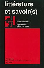 Télécharger le livre :  Littérature et savoir(s)