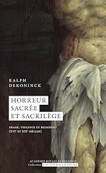Télécharger le livre :  Horreur sacrée et sacrilège