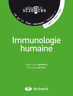 Télécharger le livre :  Immunologie humaine