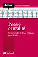 Télécharger le livre :  Poésie et oralité