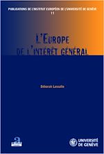 Télécharger le livre :  L'Europe de l'intérêt général