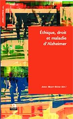 Télécharger le livre :  Ethique, droit et maladie d'Alzheimer