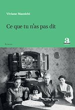 Télécharger le livre :  Ce que tu n'as pas dit