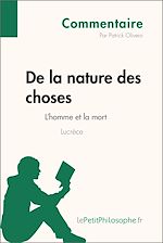 Télécharger le livre :  De la nature des choses de Lucrèce - L'homme et la mort (Commentaire)
