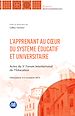 Télécharger le livre :  L'apprenant au cœur du système éducatif et universitaire