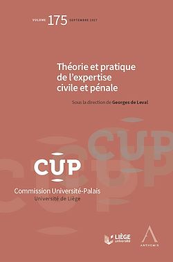 Télécharger le livre :  Théorie et pratique de l’expertise civile et pénale