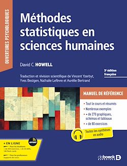 Télécharger le livre :  Méthodes statistiques en sciences humaines