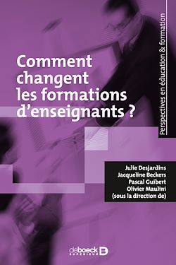 Télécharger le livre :  Comment changent les formations d'enseignants ?