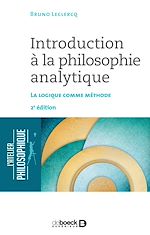 Télécharger le livre :  Introduction à la philosophie analytique