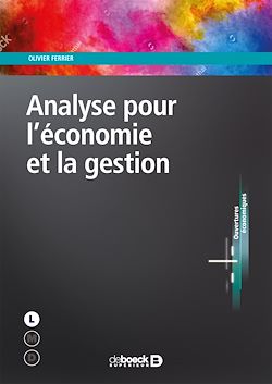 Télécharger le livre :  Analyse pour l'économie et la gestion