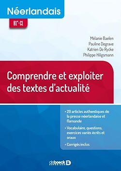 Télécharger le livre :  Néerlandais - Comprendre et exploiter des textes d'actualité