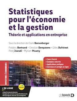 Télécharger le livre :  Statistiques pour l'économie et la gestion