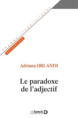 Télécharger le livre :  Le paradoxe de l'adjectif