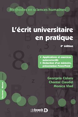 Télécharger le livre :  L'écrit universitaire en pratique